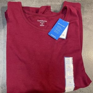 Women’s long sleeve t shirt. plus size 2x